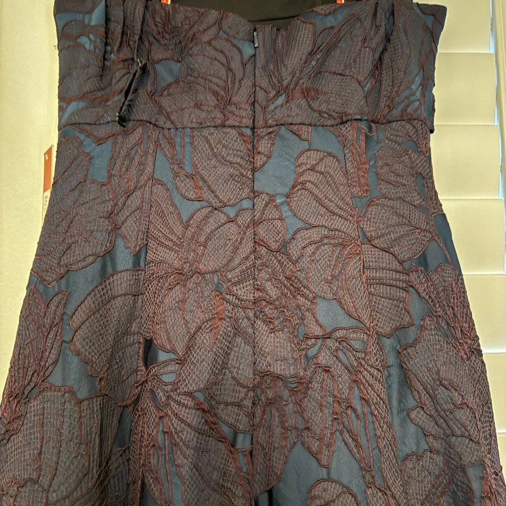 ML jacquard Elegant midi Evening Dress - Picture 8 of 13